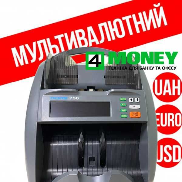 Счетчик DORS 750 +АВТО ОПРЕДЕЛЕНИЕ НОМИНАЛ Счетная Машинка Сервис Киев