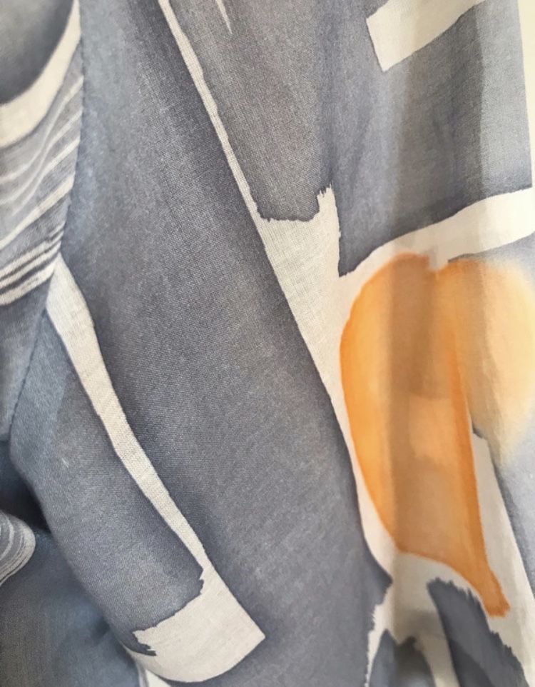 Kopertowa włoska bluzka bawełna plus size 50