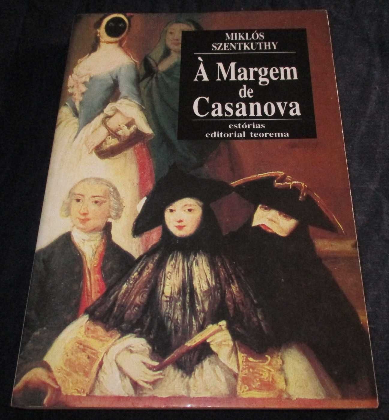 Livro À Margem de Casanova Miklos Szentkuthy