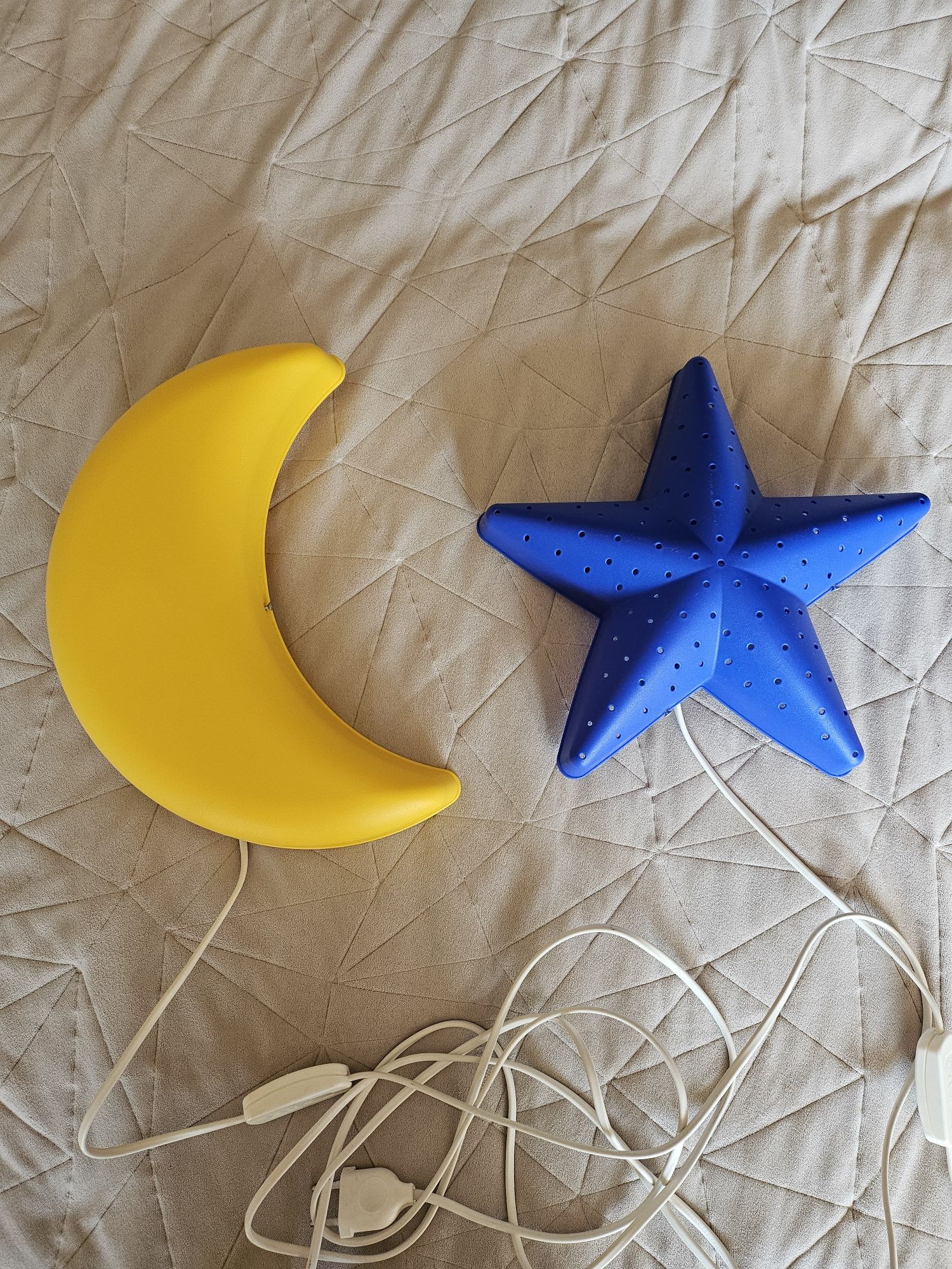 Lampka IKEA księżyc i gwiazdka