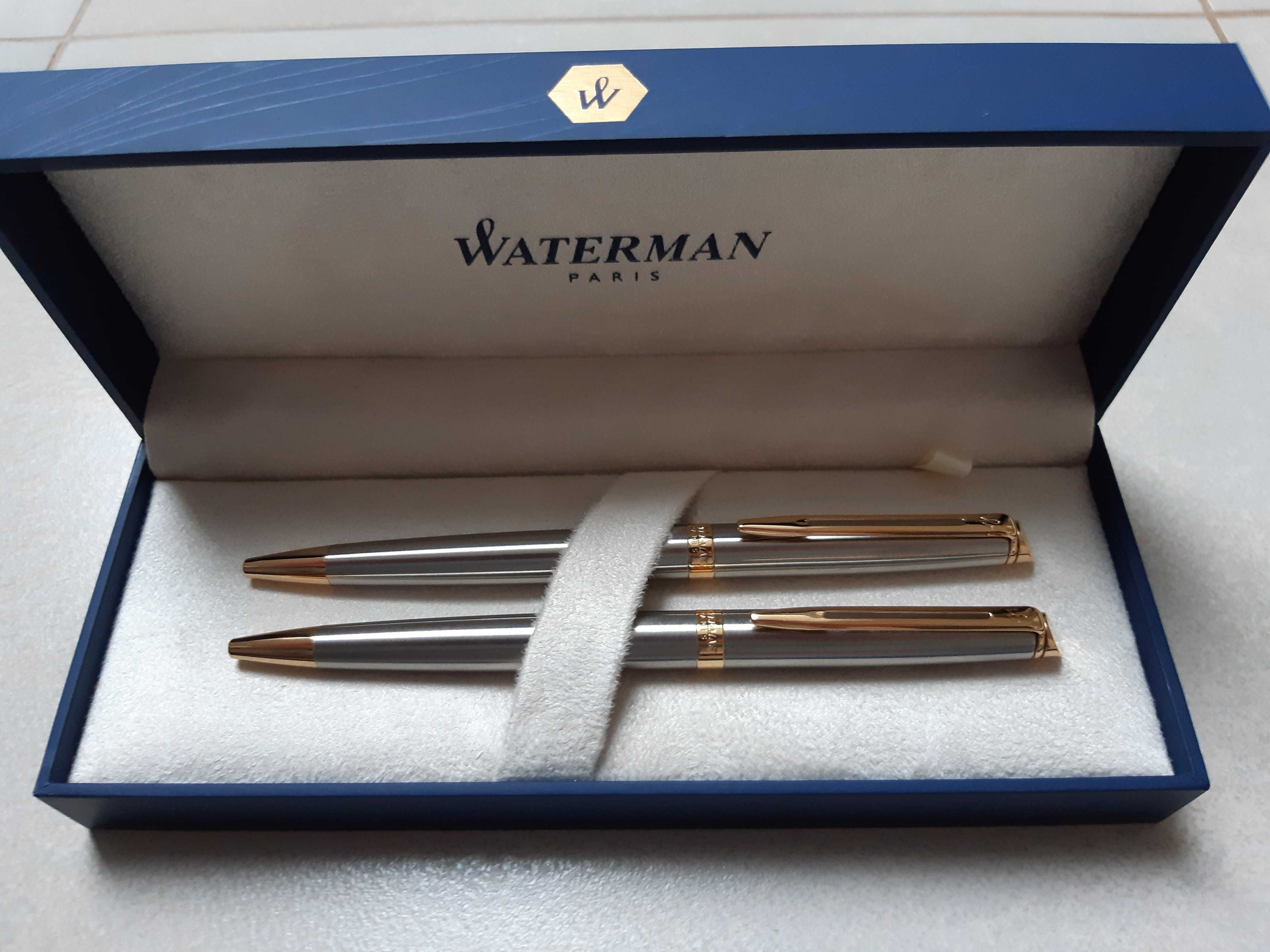 Zestaw WATERMAN 2 długopisy Hemisphere Paris GT nowy oryginalny.