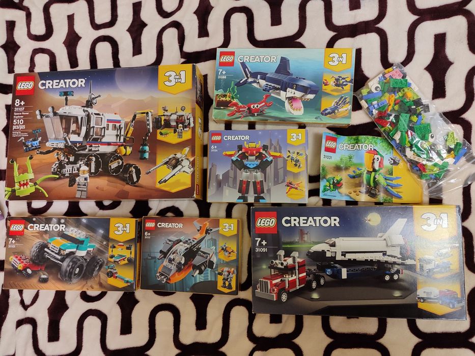 Lego creator friends city ninjago 3 in 1 лего конструктор