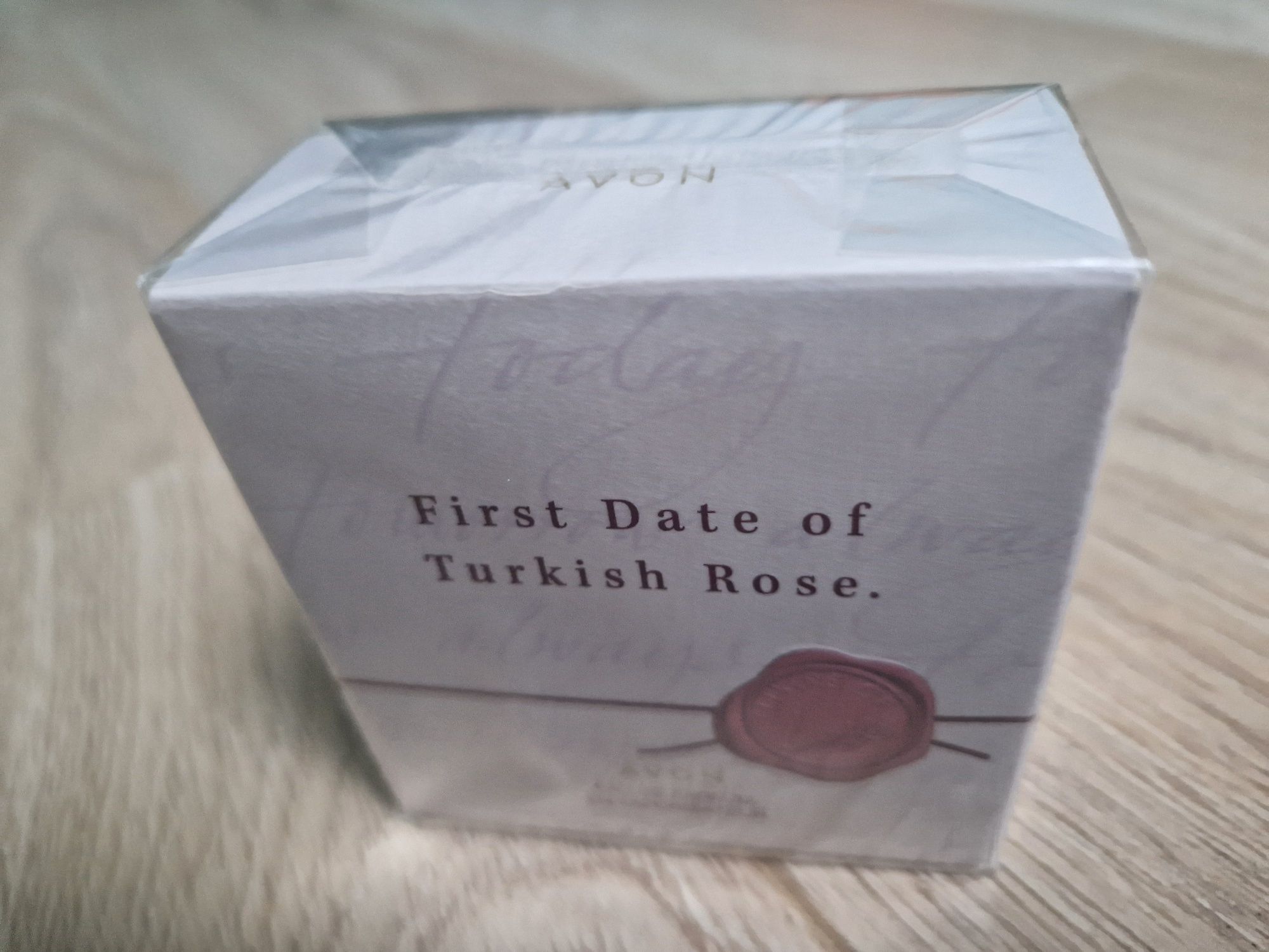 Woda perfumowana First Date of Turkish Rose 50 ml , nowa, folia