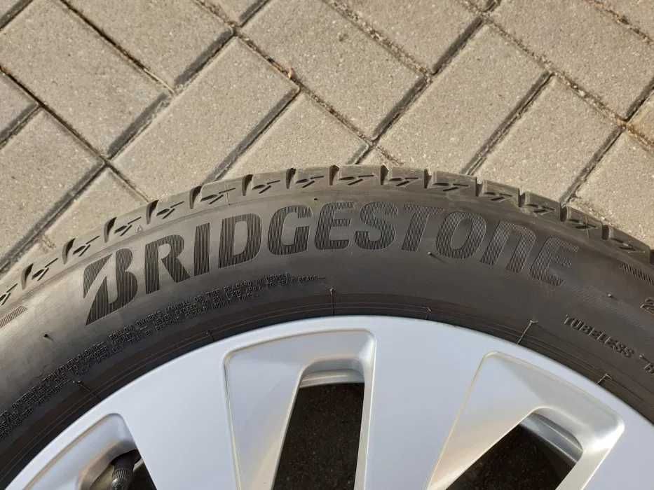 4x Opony Letnie 225/55/18 Bridgestone Turanza T005, 6,5-7 mm, 2019 rok