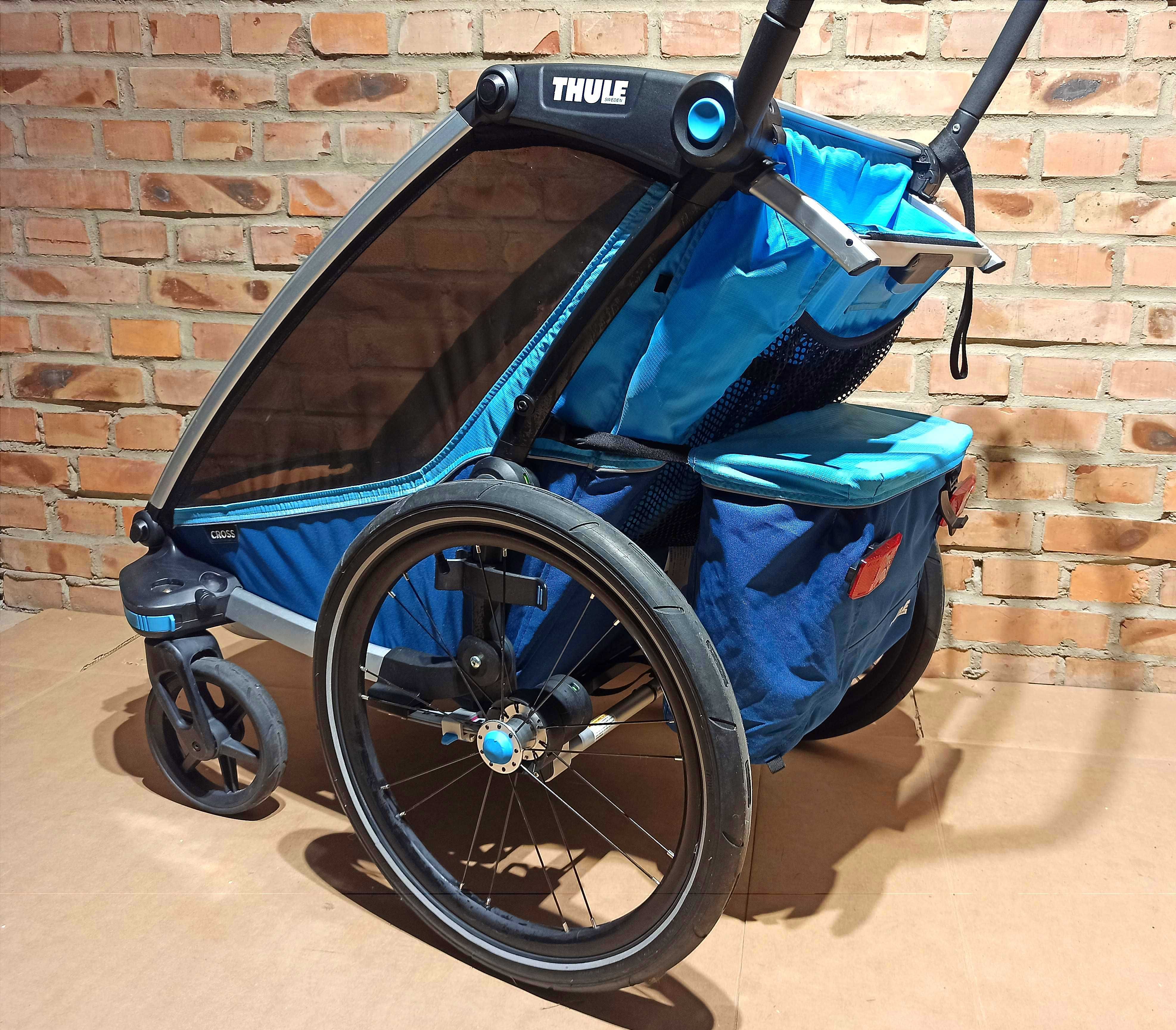THULE Cross 1 przyczepka rowerowa dla dzieci SUPER STAN