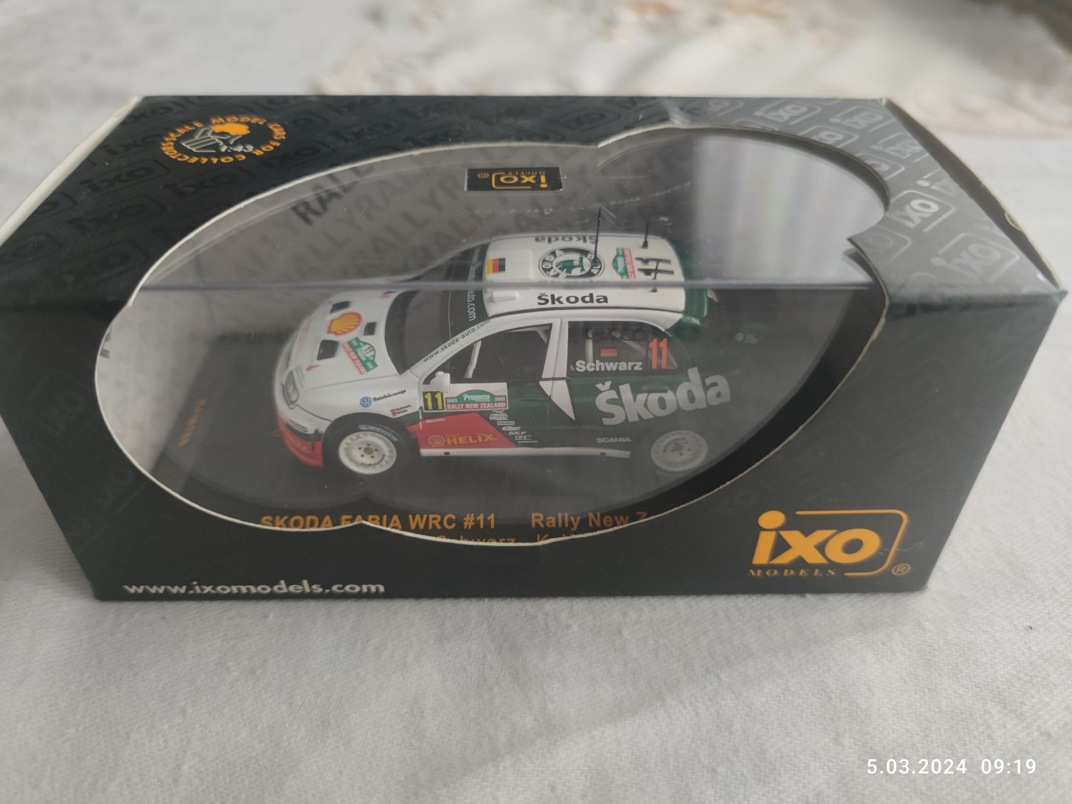 Skoda Fabia WRC IXO RAM 188 nowa New Zeland