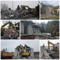 Rozbiórka, rozbiórki wyburzenia domów, budynków