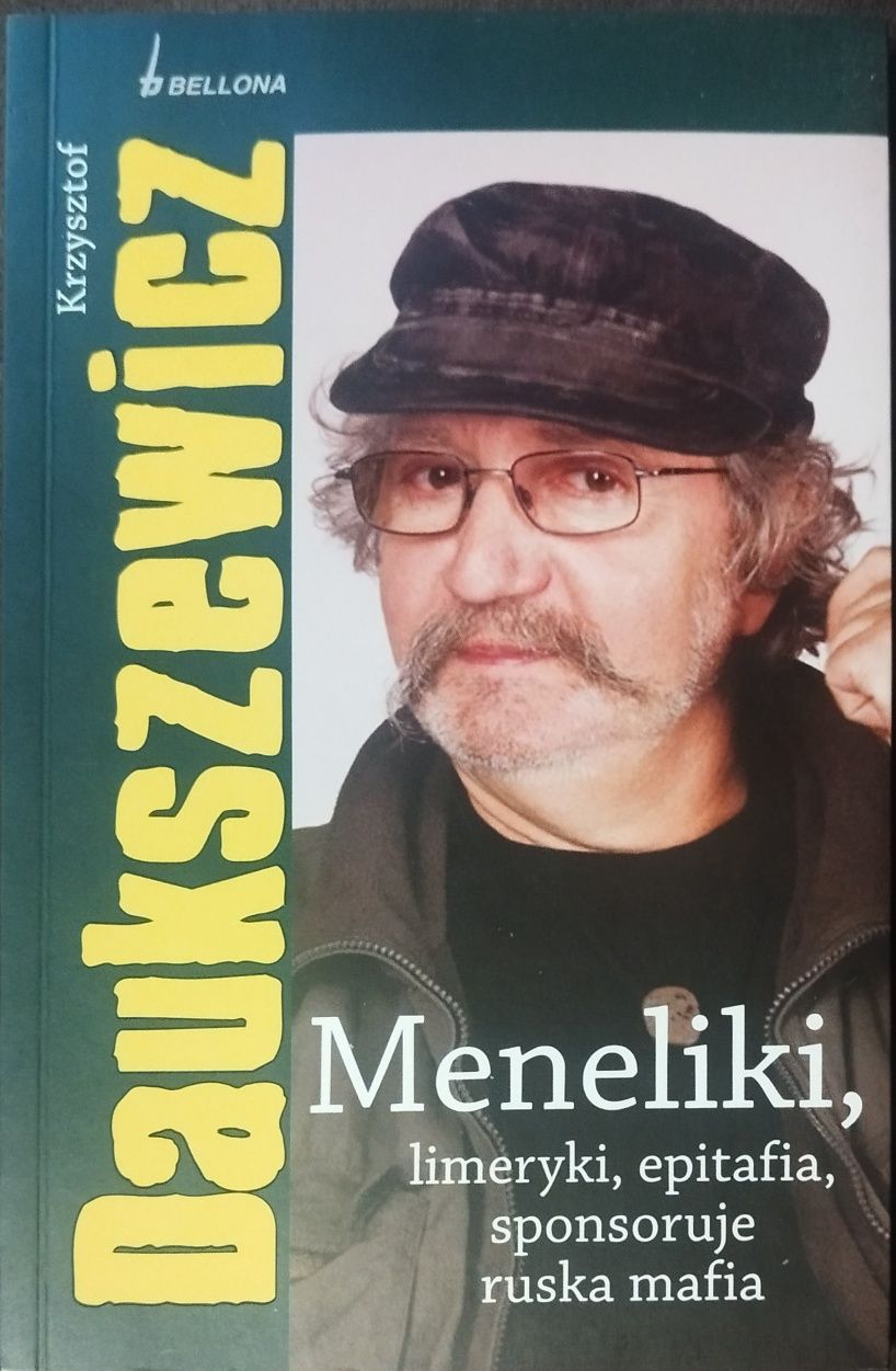 Krzysztof Daukszewicz. Meneliki,limeryki, epitafia, sponsoruje ruska m