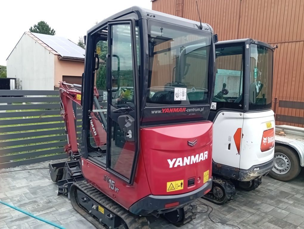 Wynajem mini koparka z operatorem lub bez