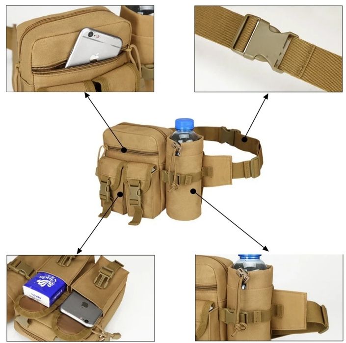 Mala tática militar de cintura