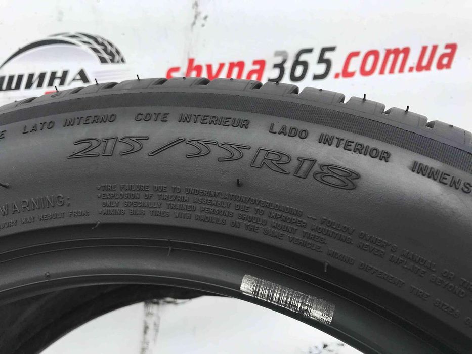215/55 r18 michelin primacy 3 6mm шини бу