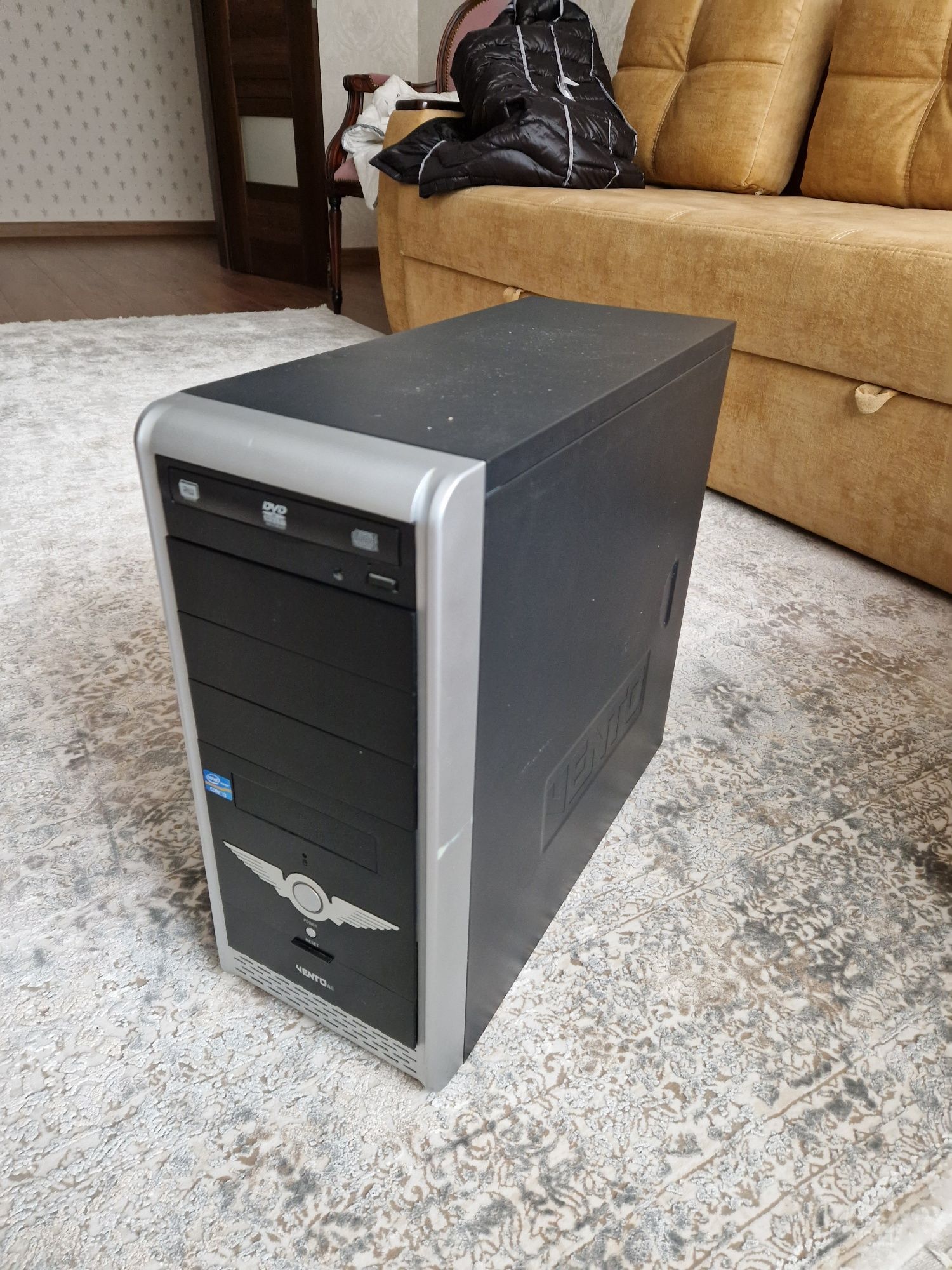 Корпус для комп'ютера пк chento, atx micro atx 775 ASUS дисковод