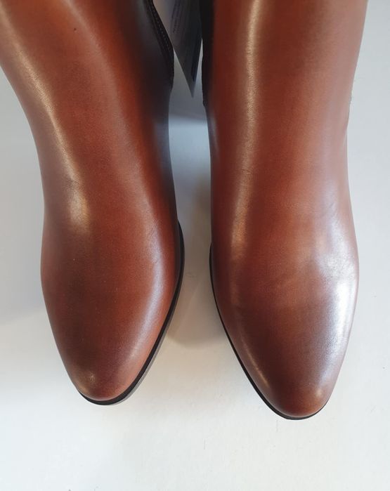 Brązowe kowbojki damskie roz36