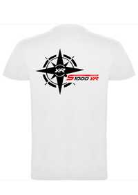 T-Shirt Rosa dos ventos BMW S1000 XR