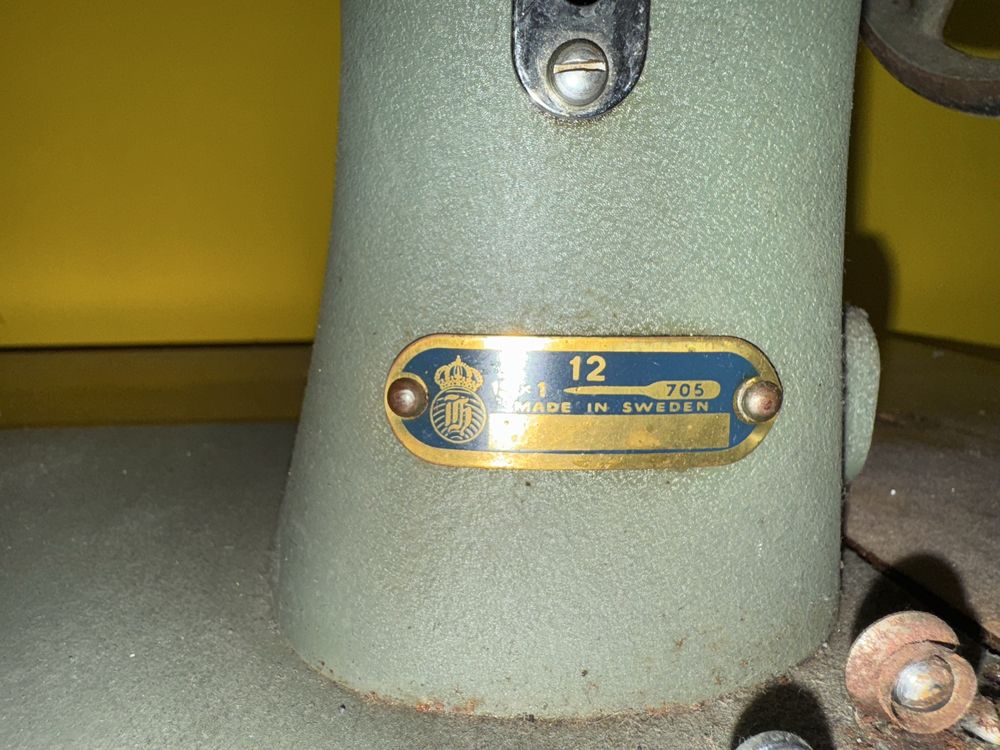 Maquina Costura Husqvarna 15-1 de 1955