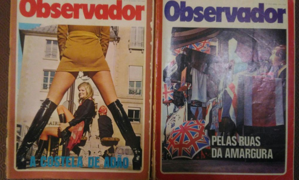 Revistas Observador antigas