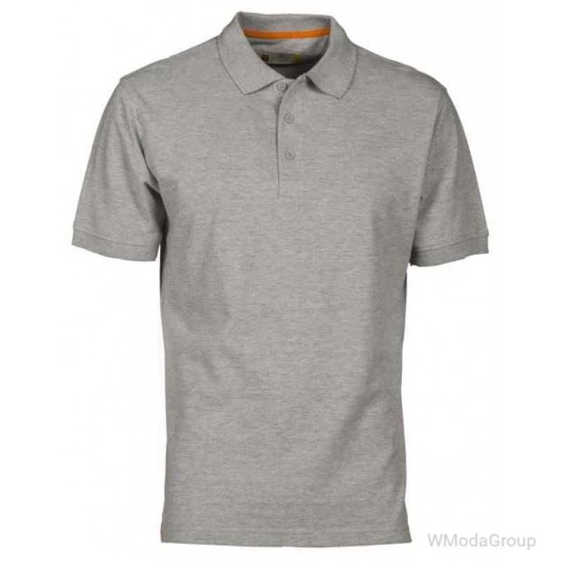 Мужская рубашка-поло PAYPER серый размер "S"