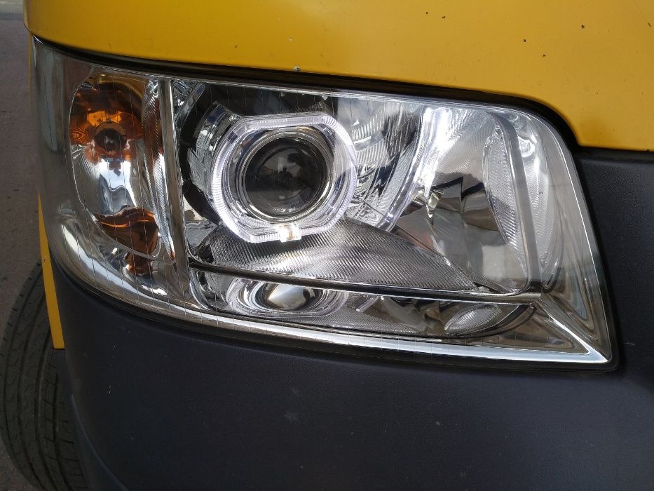 Линзы в фару, Фара VW Transporter,Транспортер Т5,линзы в Транспортер
