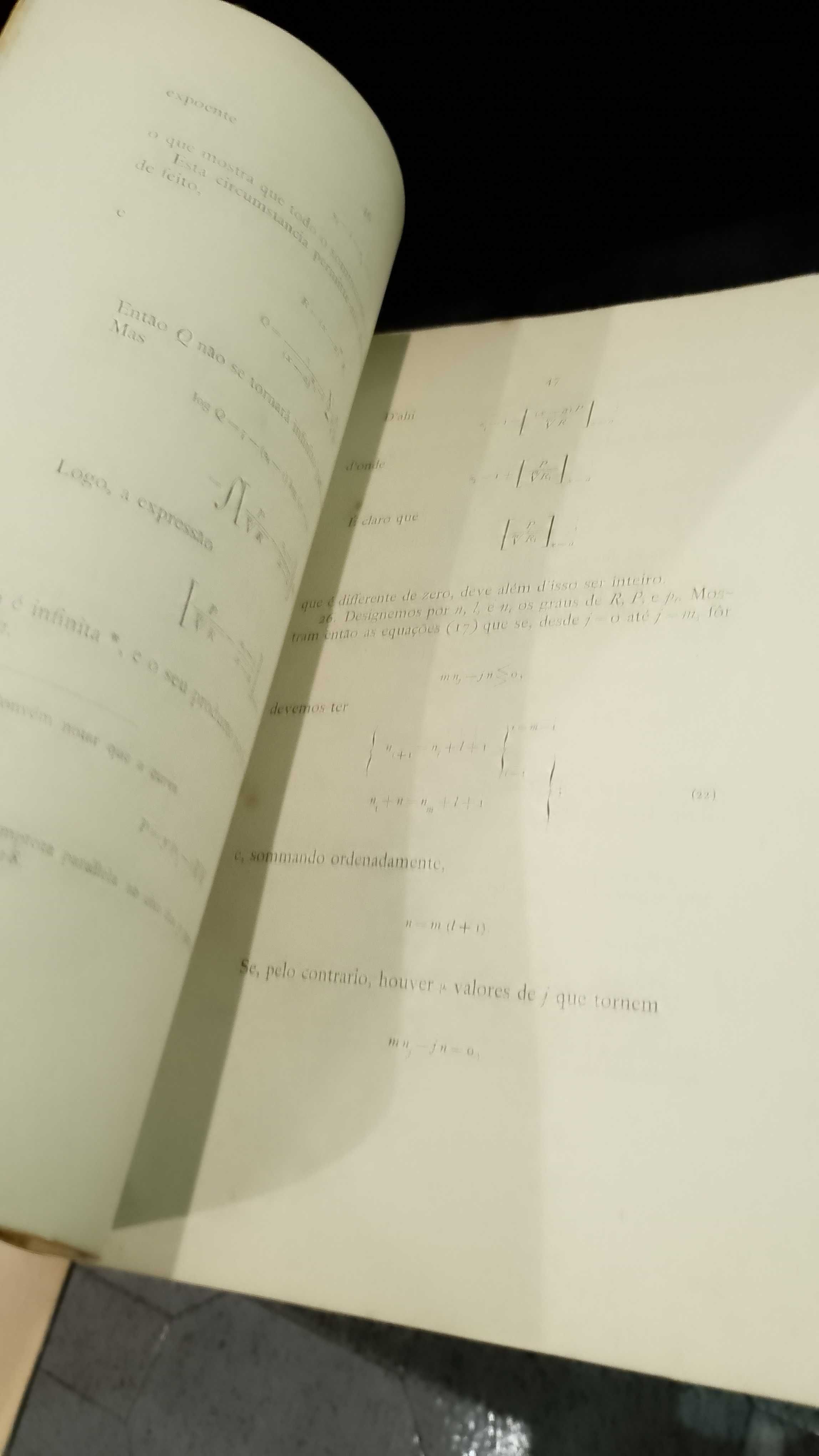 Integração das Differenciaes Algebricas - Duarte Leite P. S. (1886)