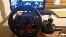 Sprzedam kierownicę logitech - G29 + shifter sim racing