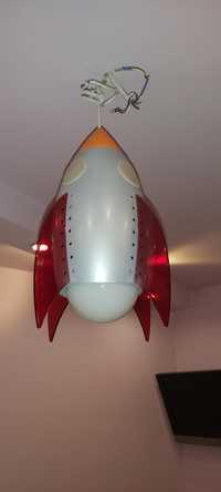 Lampa rakieta z żarówką