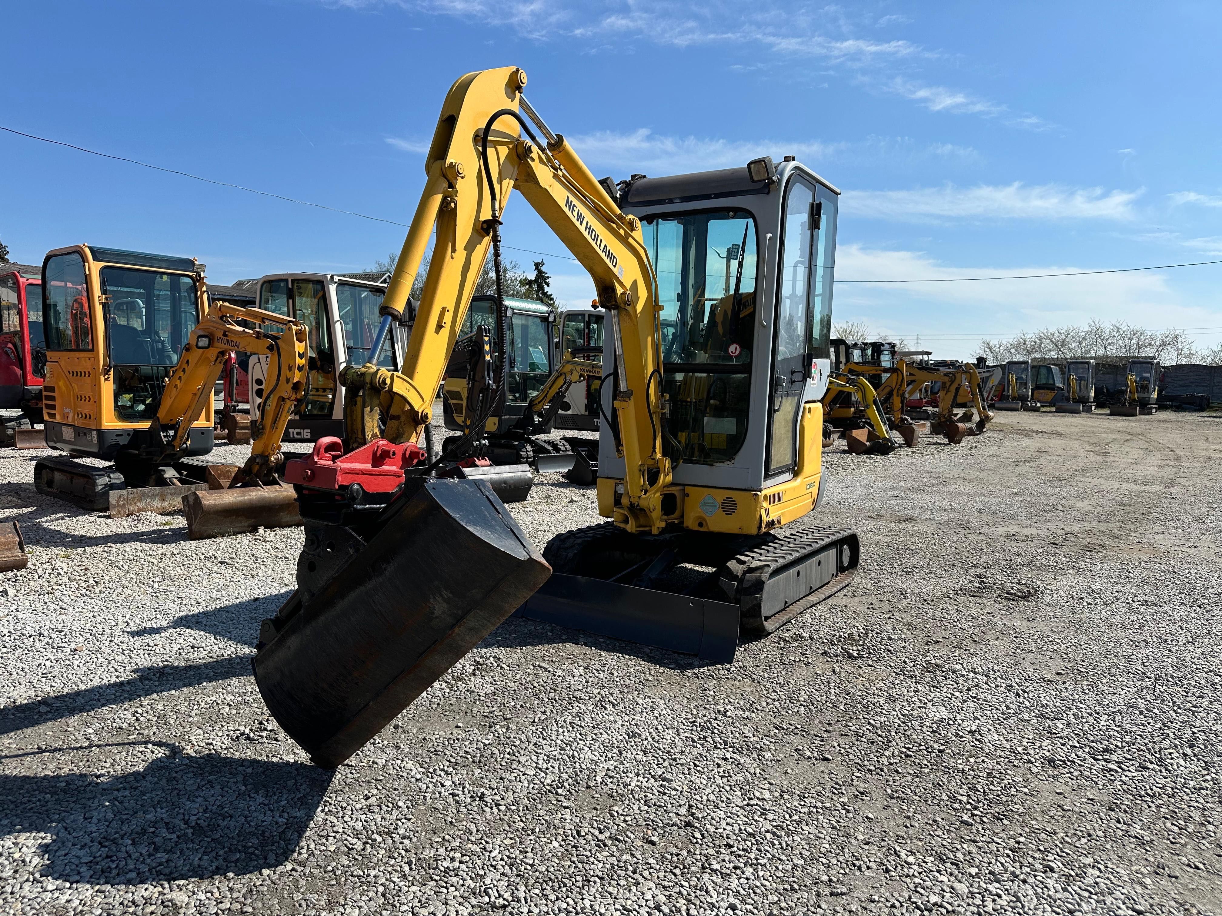 Mini koparka New Holland E18SR  z 2008r.  jak VIO 1,8t     sprowadzona
