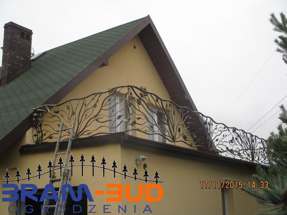 bramy kute ogrodzenia balustrady automatyka bram
