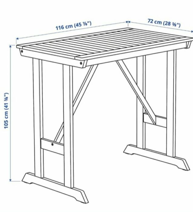 PROMO wyspa do mieszkania Bondholmen stół i 4 hokery fotele