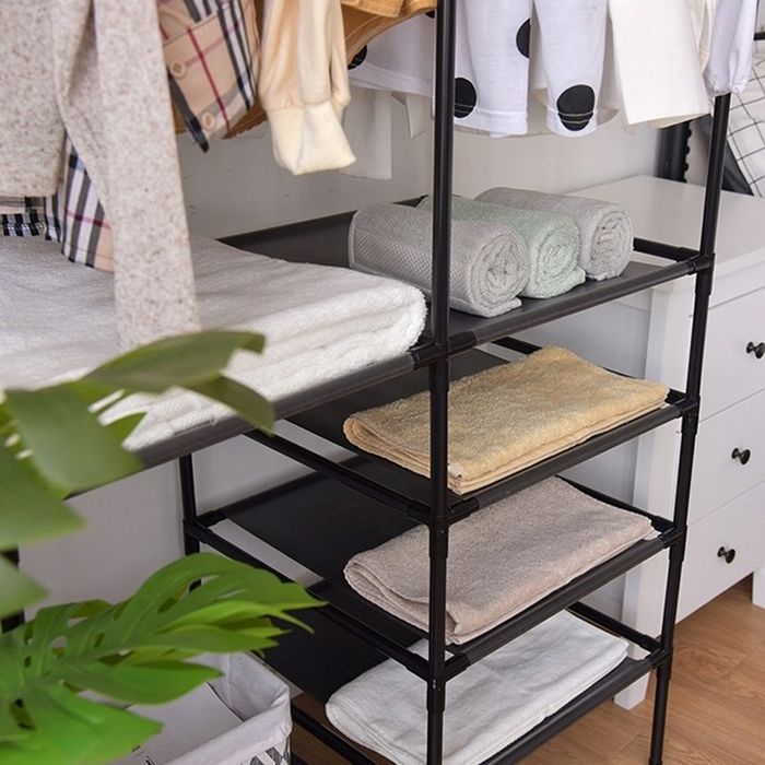 Розкладна текстильна шафа-гардероб на 80 кг – легка, міцна, мобільна