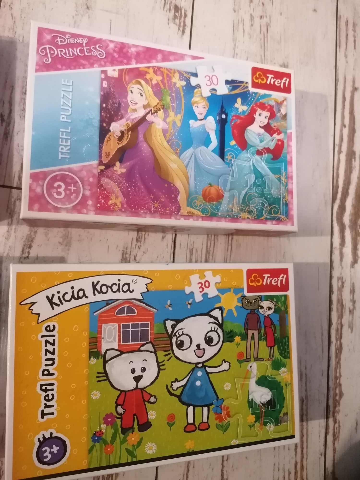 Trefl puzzle enchantimals, Lalaloopsy, kicia Kocia, księżniczki Disney