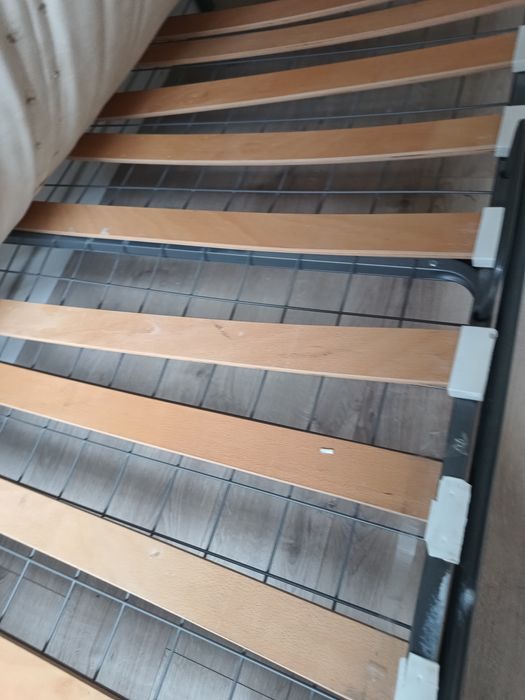 Łóżko piętrowe, metalowe IKEA