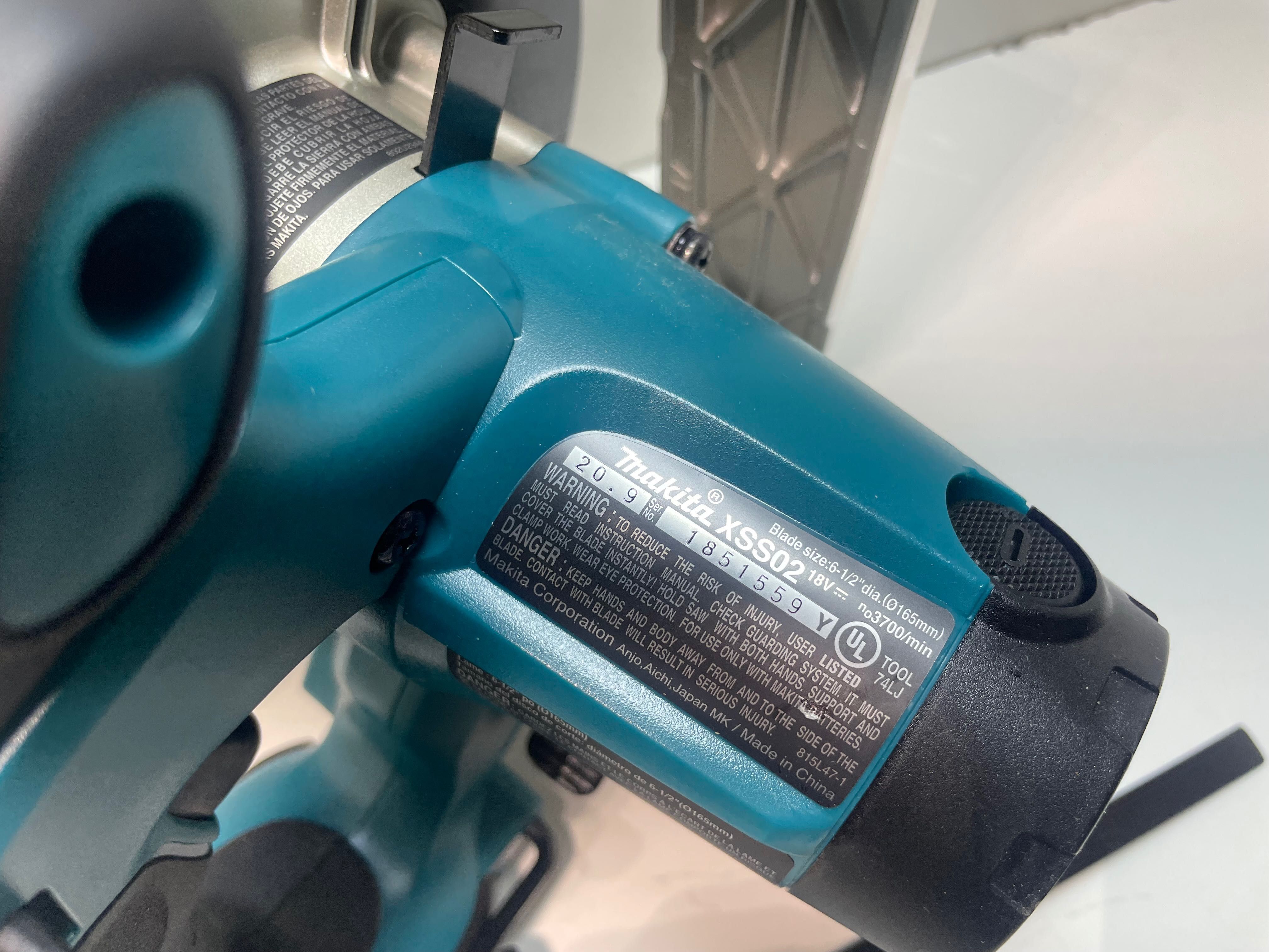 Makita XSS02(DSS611)/дискова пила по дереву Макіта 18в