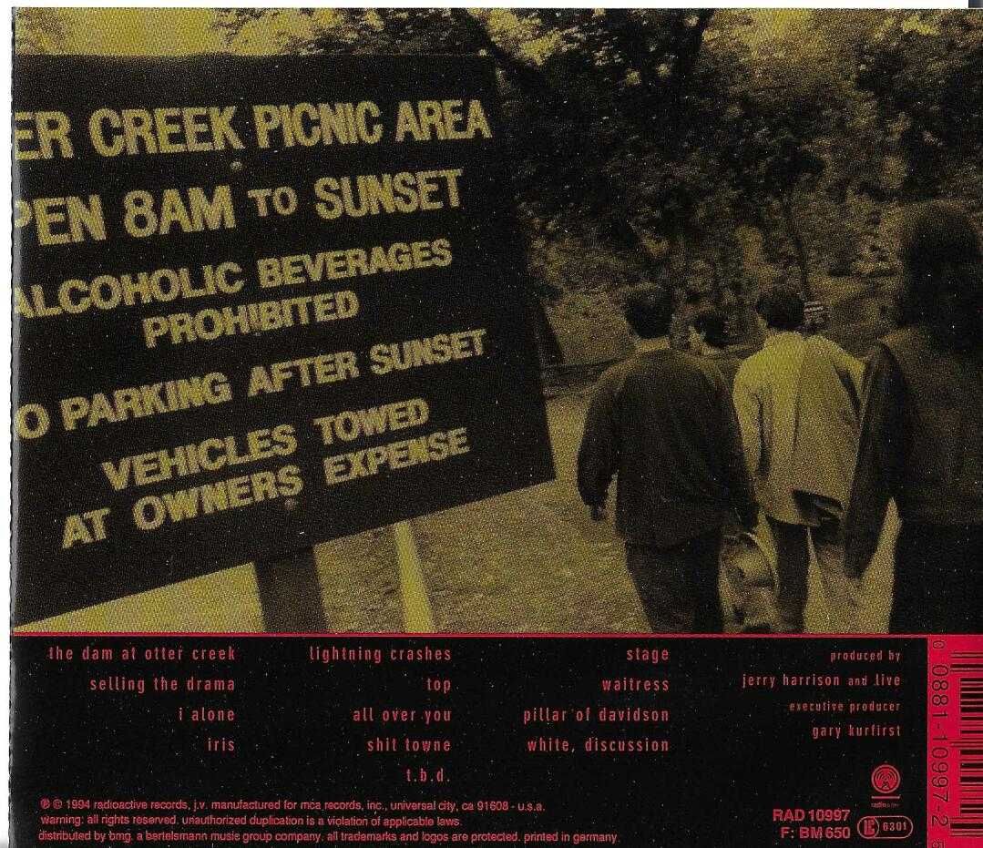 Live - Throwing Copper