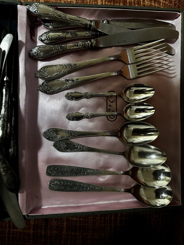 Багаторізні Ложки вилки ножі набори мельхіор нейзільбер (гурт дешевше)