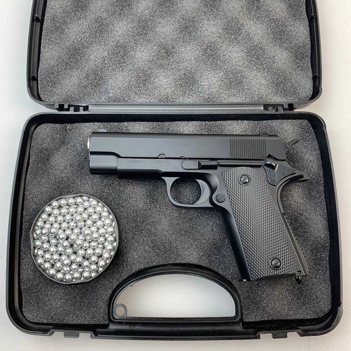 Іграшковий металевий пістолет Colt Кольт 1911 дитячий залізний