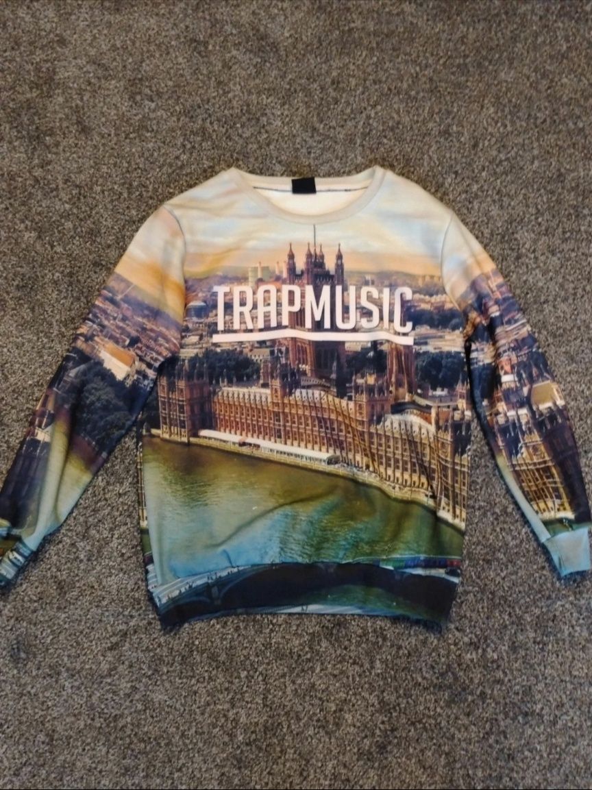 Bluza fullprint Trapmusic