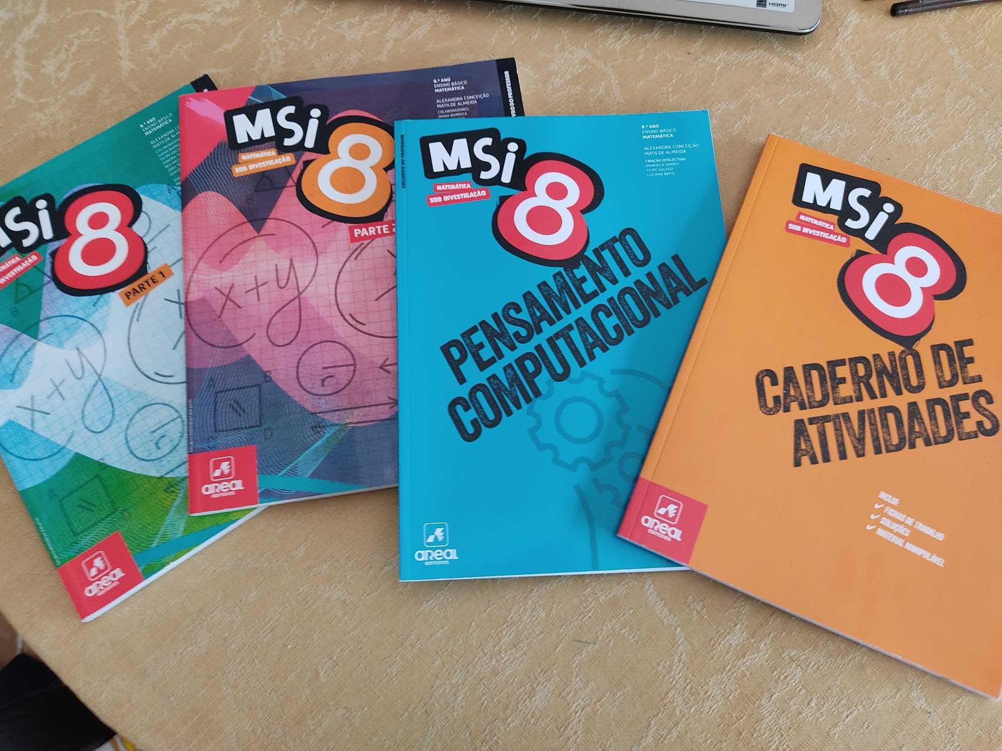 MSI  8 - 8.º Ano - versão professor - NOVOS