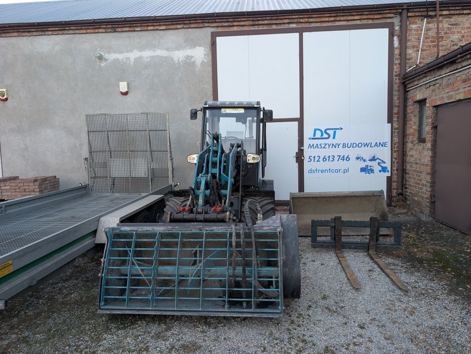 Wynajem ładowarek kołowych Wacker Kramer z operatorem lub bez