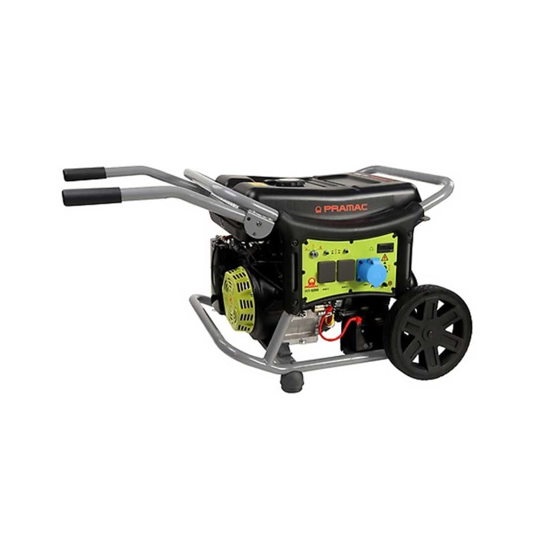 Gerador Trifásico 6000W c/Rodas e Pegas PRAMAC