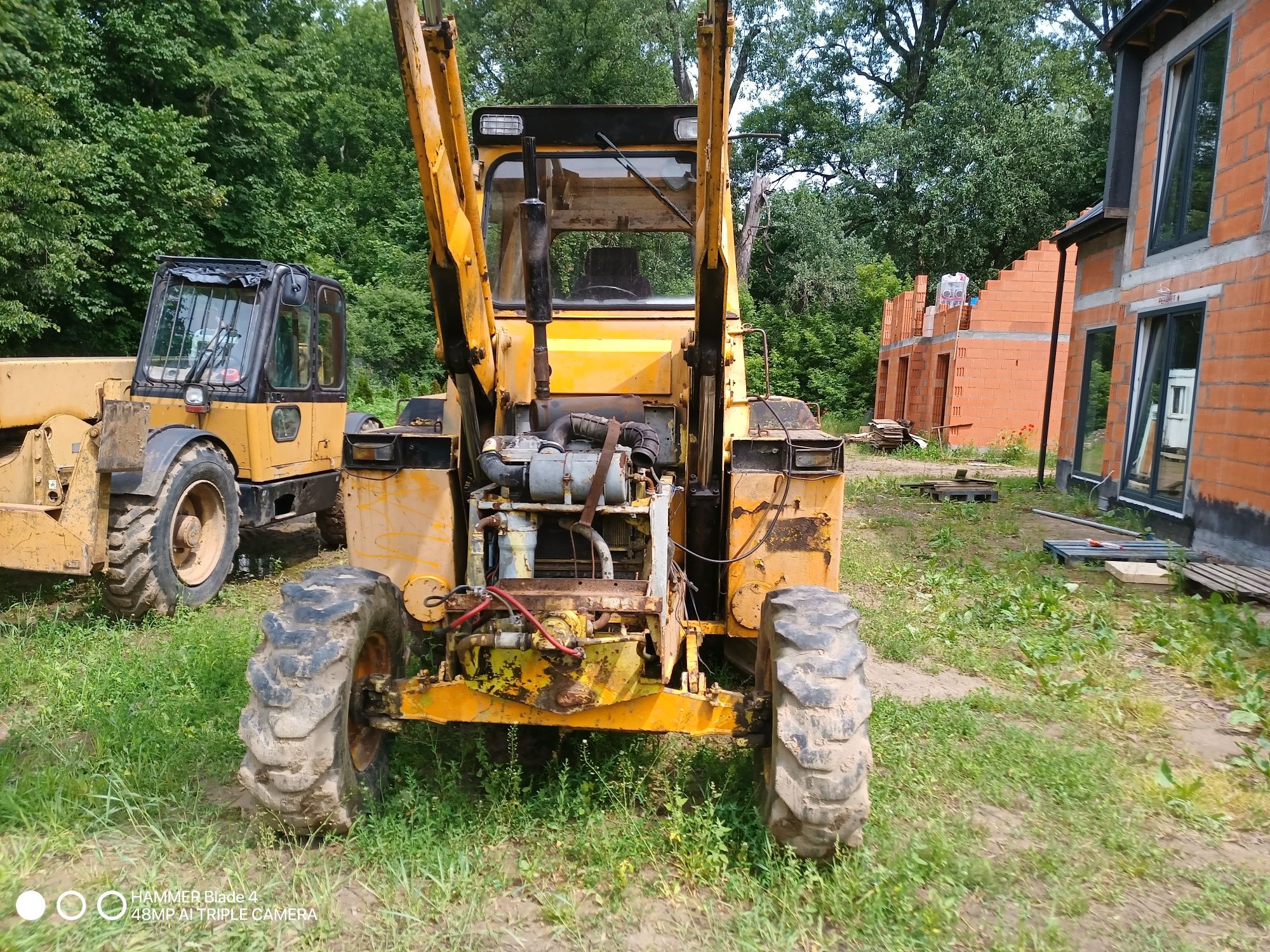 Koparko-ładowarka HYMAC 370C