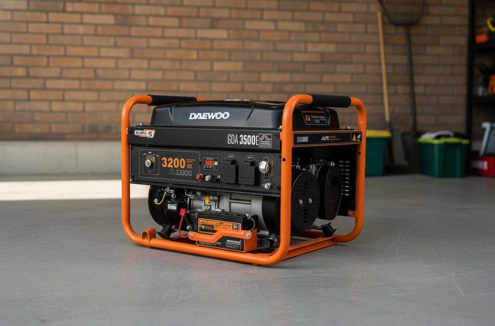 Генератор Daewoo GDA 3500E 3,2 кВт, майже новий