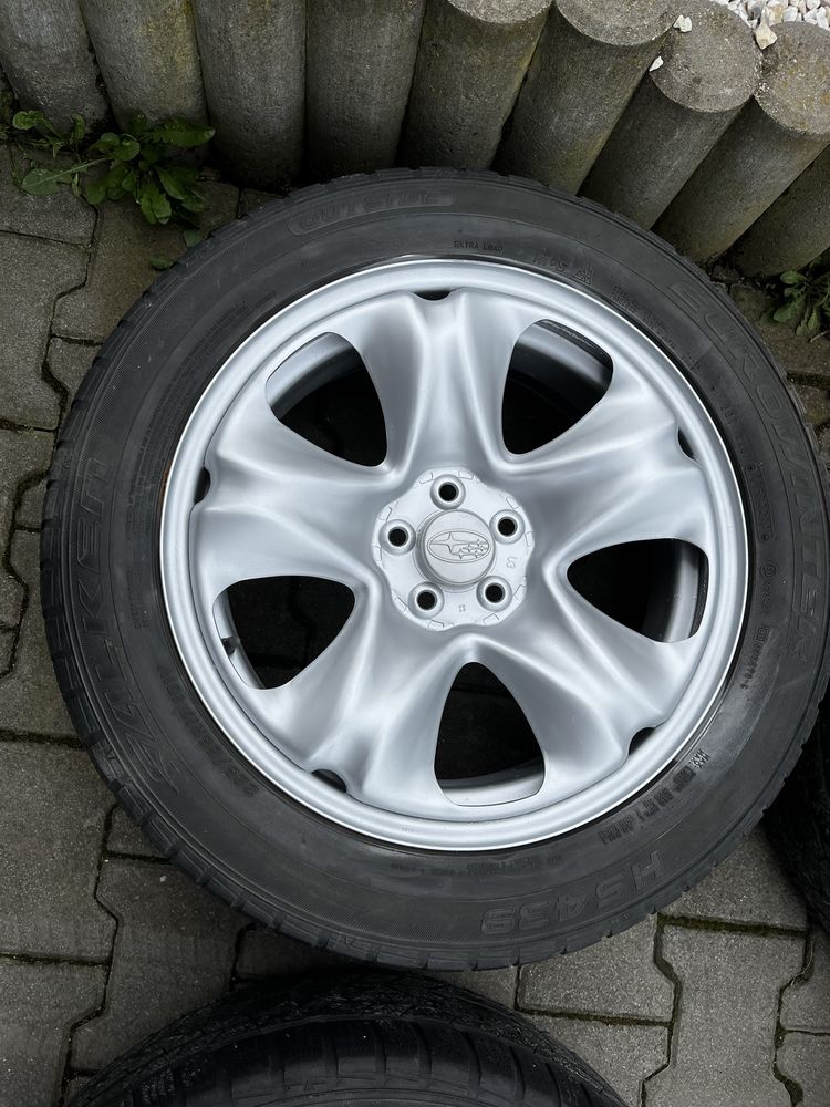 4 felgi stalowe 17” Subaru