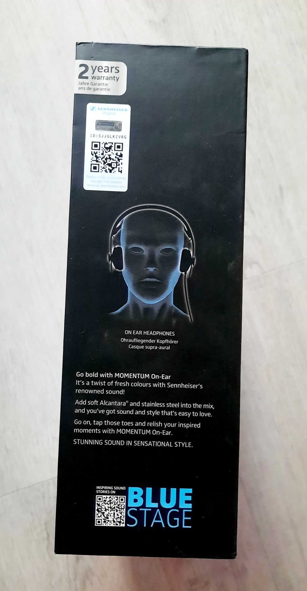 Nowe słuchawki Sennheiser MOMENTUM ON EAR Blue