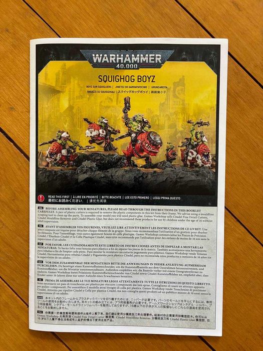 Продам Warhammer 40K Orks Squighog Boyz