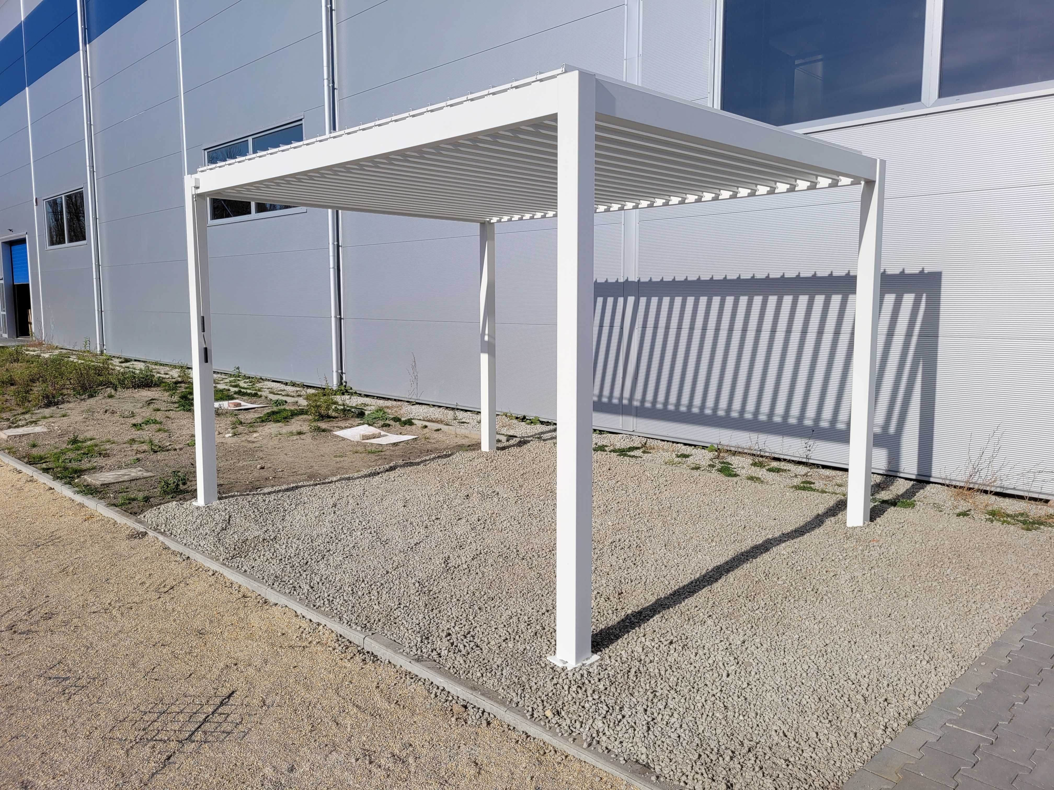 Pergola ogrodowa 400x300 cm ruchome lamele dach