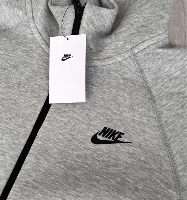 Кофта Nike Tech Fleece Zip (FB7921-063) Оригінал!
