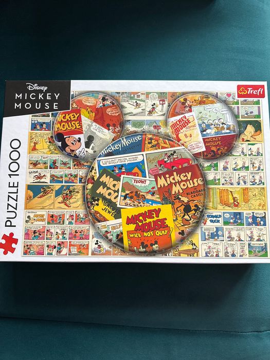 Puzzle Trefl 1000 elementów Myszka Miki komik
