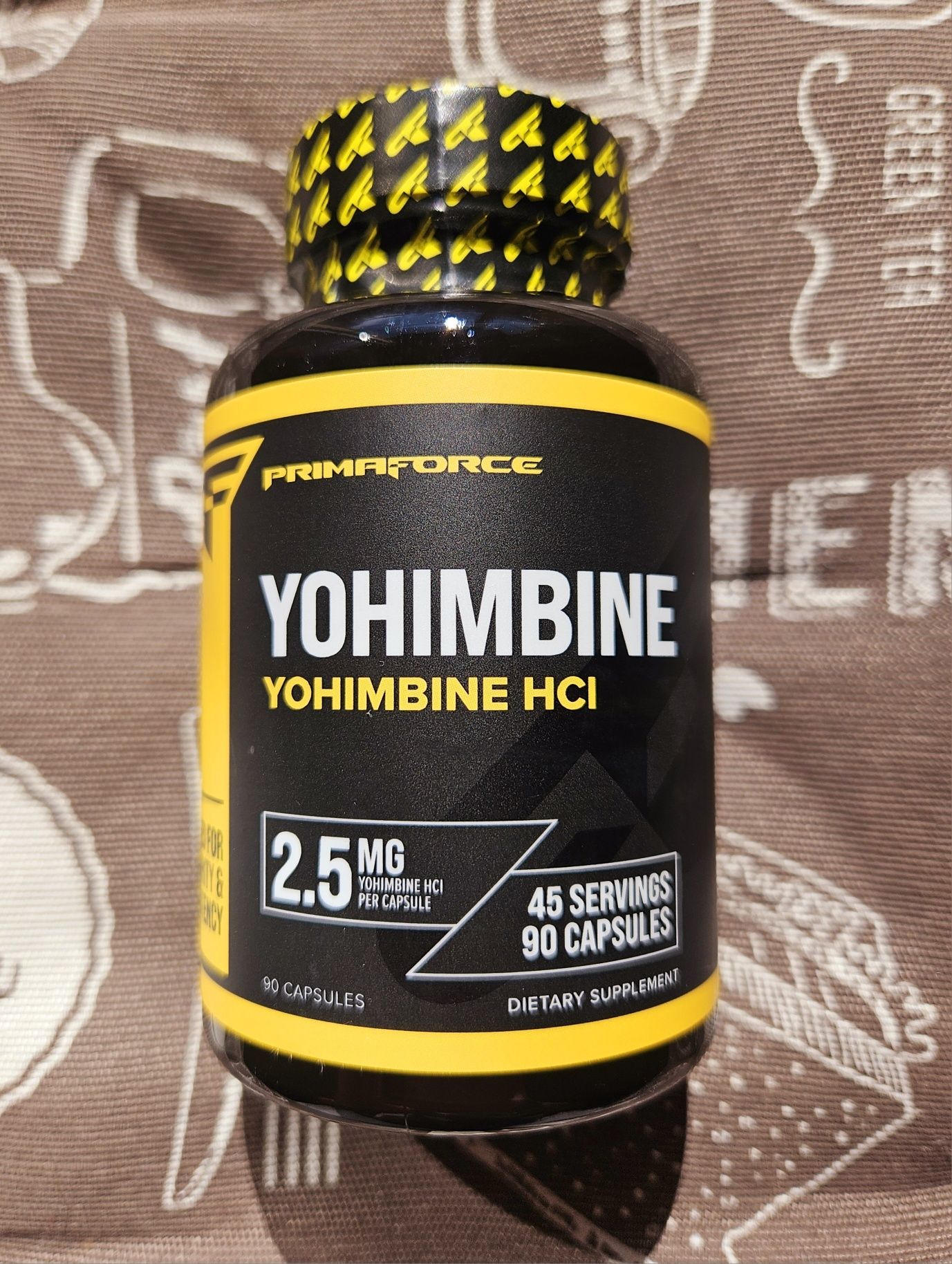 Йохімбін гідрохлорид yohimbine HCI 90 капсул