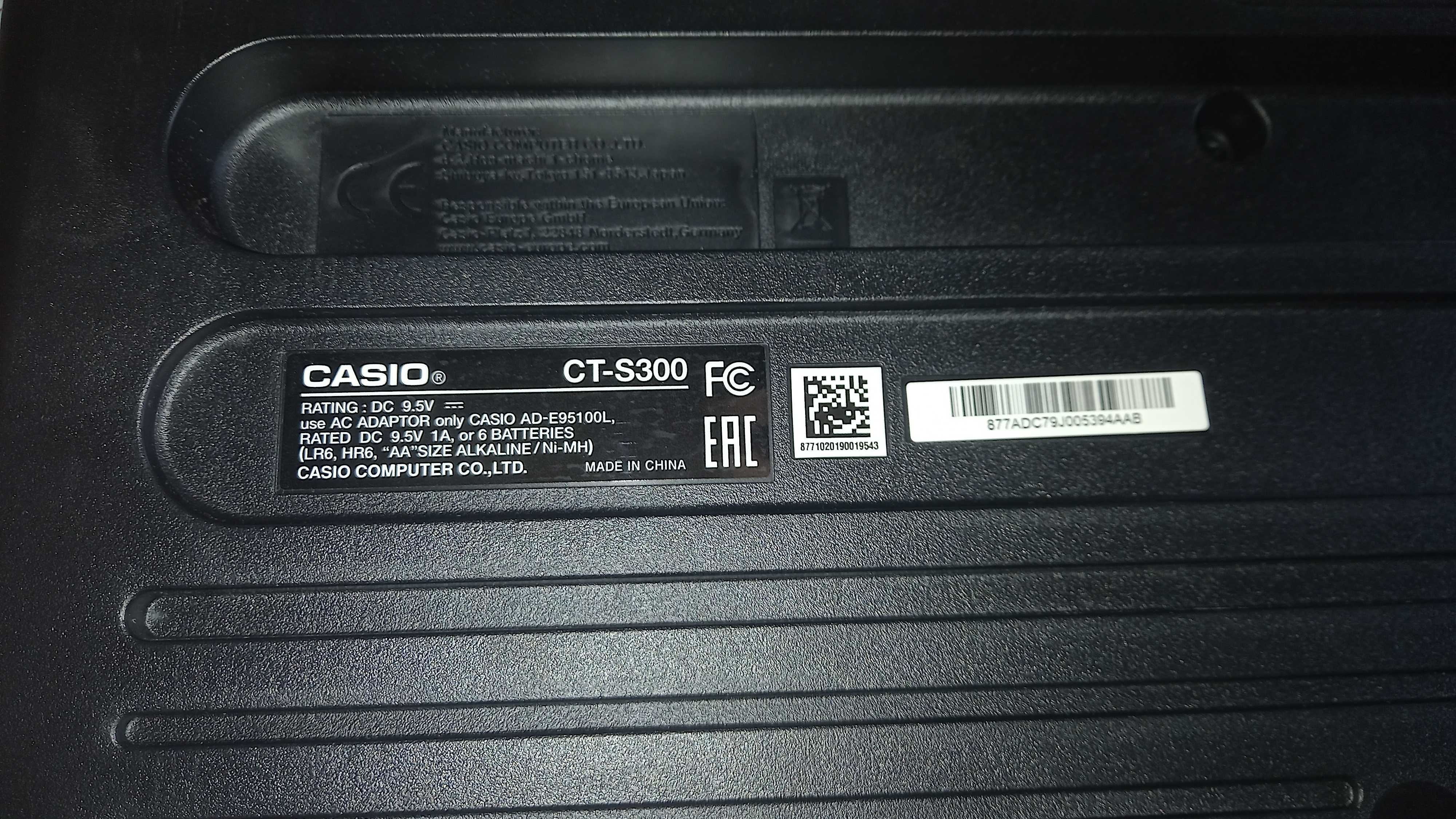 Синтезатор Casio CT-S300 Black