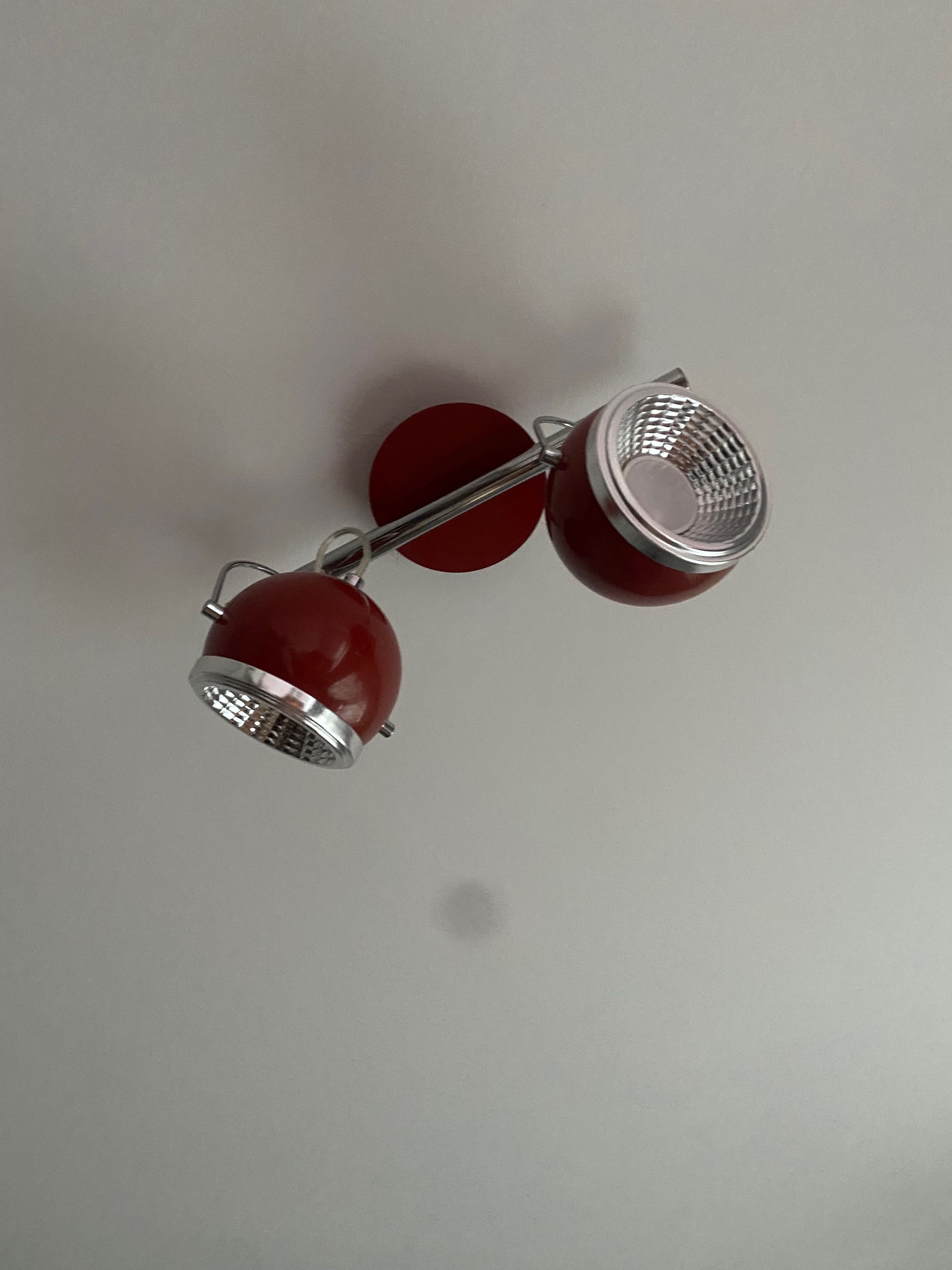 Lampa sufitowa i dwa kinkiety